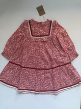 Load image into Gallery viewer, NWT Mini Boden Lace Trim Nostalgic Dress
