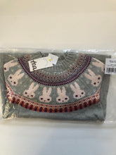 Load image into Gallery viewer, NWT Tea Collection Bunny Fair Isle Sweater Dress

