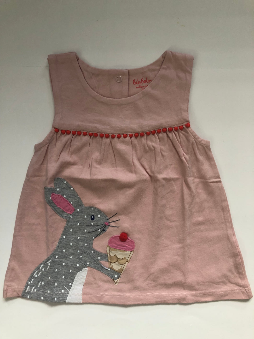 NWOT Baby Boden Applique Jersey Play Set Top Only