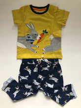 Load image into Gallery viewer, NWOT Baby Boden Bunny Hop Applique Top and Leggings Set 
