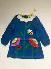 Load image into Gallery viewer, NWT Mini Boden Appliqué Flower Dress
