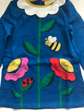 Load image into Gallery viewer, NWT Mini Boden Appliqué Flower Dress
