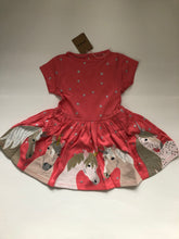 Load image into Gallery viewer, NWT Mini Boden Jersey Unicorn Applique Dress
