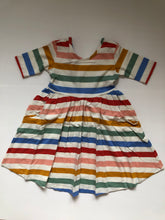 Load image into Gallery viewer, NWOT Hanna Andersson Stripe Skater Dress with Pockets
