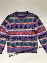 Load image into Gallery viewer, NWOT Mini Boden Halloween Fair Isle Cardigan

