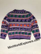 Load image into Gallery viewer, NWOT Mini Boden Halloween Fair Isle Cardigan
