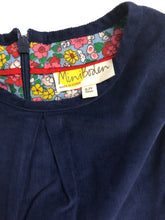 Load image into Gallery viewer, NWOT Mini Boden Cord Appliqué Pinafore Dress
