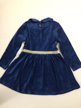 Load image into Gallery viewer, NWOT Mini Boden Velour Appliqué Dress
