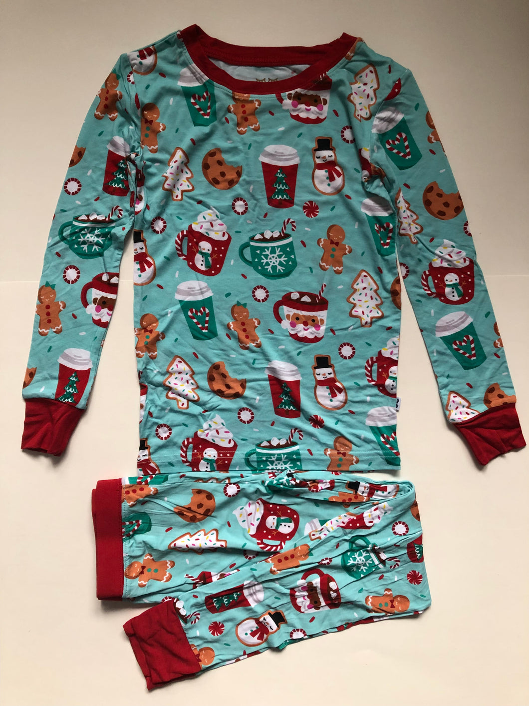 NWOT Little Sleepies Holiday Two-Piece Pajama Set