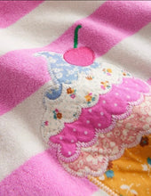 Load image into Gallery viewer, NEW Mini Boden Appliqué Towelling Beach Dress
