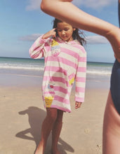 Load image into Gallery viewer, NEW Mini Boden Appliqué Towelling Beach Dress
