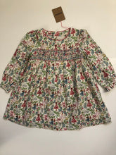 Load image into Gallery viewer, NWT Mini Boden Bess Cosy Smocked Dress
