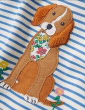Load image into Gallery viewer, NWOT Mini Boden Appliqué Sweatshirt Dress
