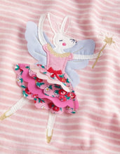 Load image into Gallery viewer, NWOT Mini Boden Appliqué Velour Dress
