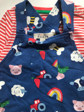 Load image into Gallery viewer, NWOT Mini Boden Jersey Overalls Play Set
