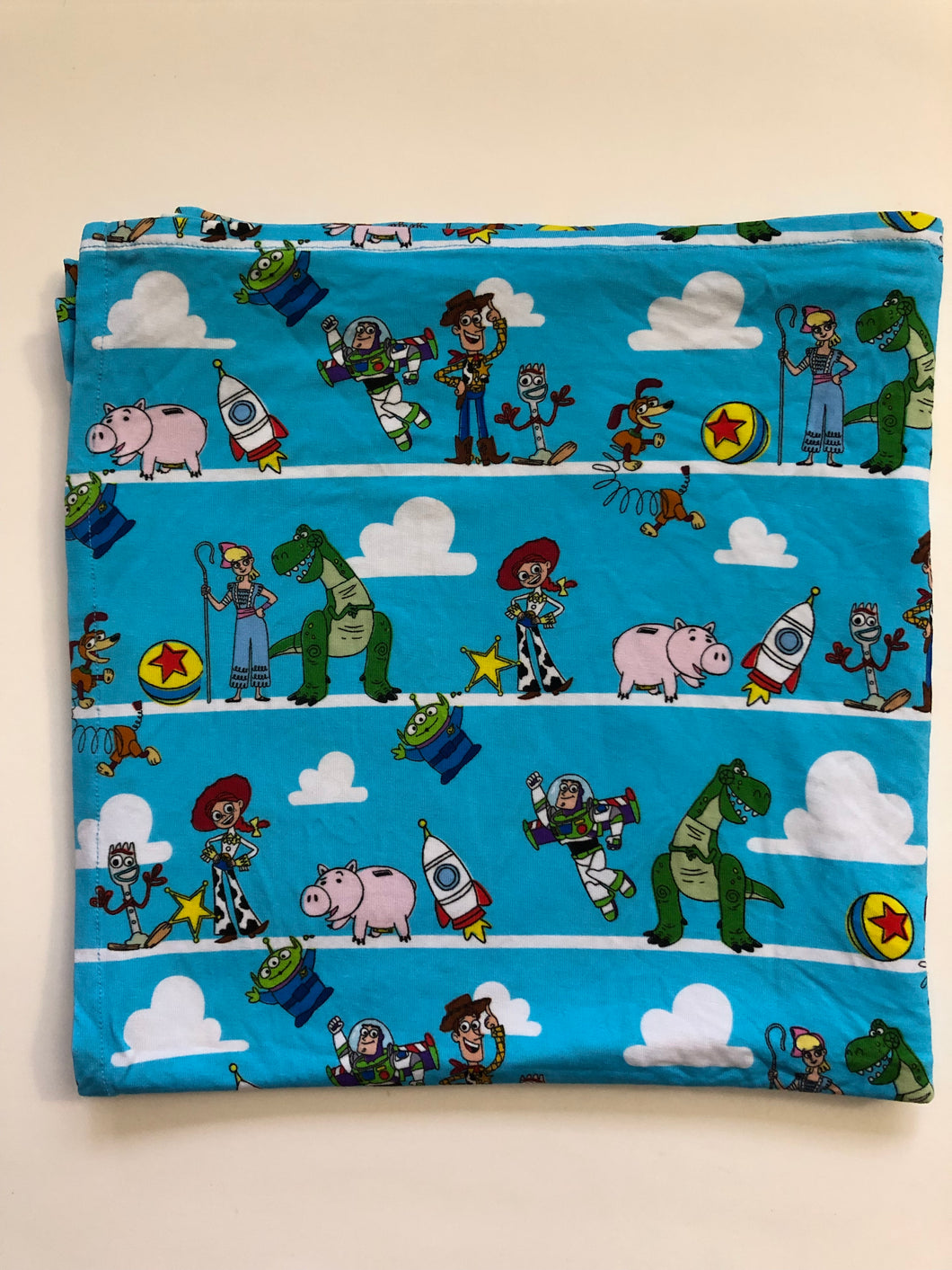 NWOT Little Sleepies Toy Story Swaddle Blanket Wrap