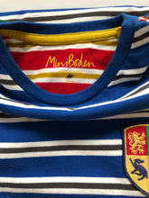 Load image into Gallery viewer, NWOT Mini Boden Hogwarts House Breton Dress
