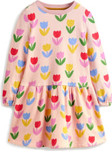 Load image into Gallery viewer, NEW Mini Boden Printed Sweatshirt Dress
