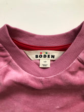Load image into Gallery viewer, NWOT Mini Boden Velour Heart Pocket Tunic
