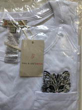 Load image into Gallery viewer, HTF NWT Paul &amp; Joe Sister Glendale cat shirt in white
