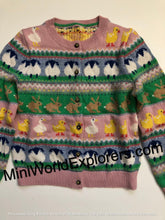 Load image into Gallery viewer, NWOT Mini Boden Edie Fair Isle Cardigan
