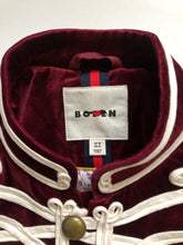 Load image into Gallery viewer, NWOT Boden Women Velvet Military Jacket
