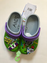Load image into Gallery viewer, NWT Toy Story Buzz light year Crocs
