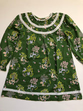 Load image into Gallery viewer, NWOT Mini Boden  Pretty Lace Trim Jersey Dress
