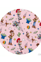 Load image into Gallery viewer, NWOT Little Sleepies Pink Toy Story Swaddle Blanket Wrap
