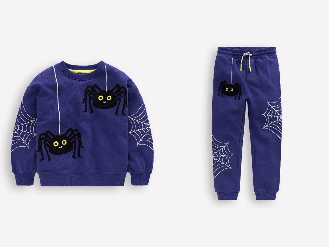 NWOT Mini Boden  sweatshirt and Joggers set(A small sewn tear)