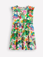 Load image into Gallery viewer, NWOT Mini Boden Posie Frill Sleeve Dress
