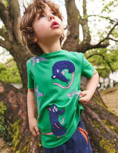 Load image into Gallery viewer, NWOT Mini Boden Short Sleeve Bouclé T-shirt
