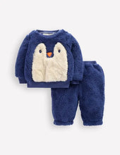 Load image into Gallery viewer, NWOT Mini Boden Novelty Borg Sweatshirt Set
