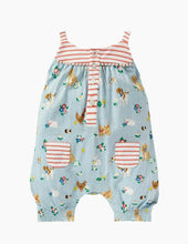 Load image into Gallery viewer, NWOT Baby Boden Jersey Hotchpotch Romper
