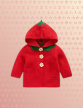 Load image into Gallery viewer, NWOT Mini Boden Novelty Cotton Knitted Jacket
