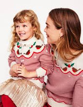 Load image into Gallery viewer, NWOT Boden Edie Fair Isle Robins Sweater
