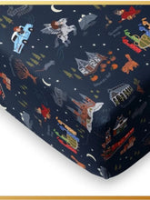 Load image into Gallery viewer, NWOT Little Sleepies Harry Potter Fitted Crib Sheet (Standard)
