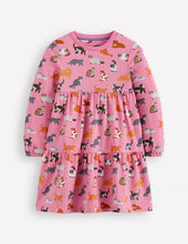 Load image into Gallery viewer, NWT Mini Boden Printed Sweatshirt Dress
