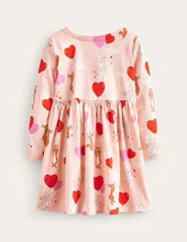 Load image into Gallery viewer, NWOT Mini Boden Long-Sleeved Fun Jersey Dress
