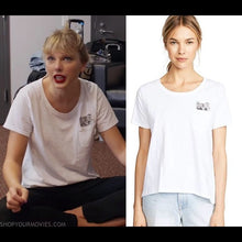 Load image into Gallery viewer, HTF NWT Paul &amp; Joe Sister Glendale cat shirt in white
