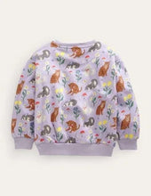 Load image into Gallery viewer, MWT Mini Boden Relaxed Printed Sweatshirt
