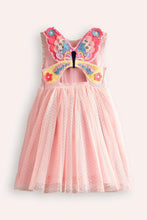 Load image into Gallery viewer, NWOT Mini Boden Ballet Tulle Appliqué Back Dress
