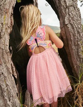 Load image into Gallery viewer, NWOT Mini Boden Ballet Tulle Appliqué Back Dress
