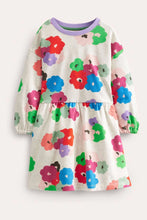 Load image into Gallery viewer, NWT Mini Boden Mini Relaxed Printed Sweat Dress
