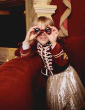 Load image into Gallery viewer, NWT Mini Boden Girls&#39; Velvet Military Jacket
