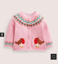 Load image into Gallery viewer, NWT Mini Boden Novelty Festive Cardigan
