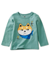 Load image into Gallery viewer, NWT Tea Collection Shiba Inu  Baby  Graphic T-Shirt
