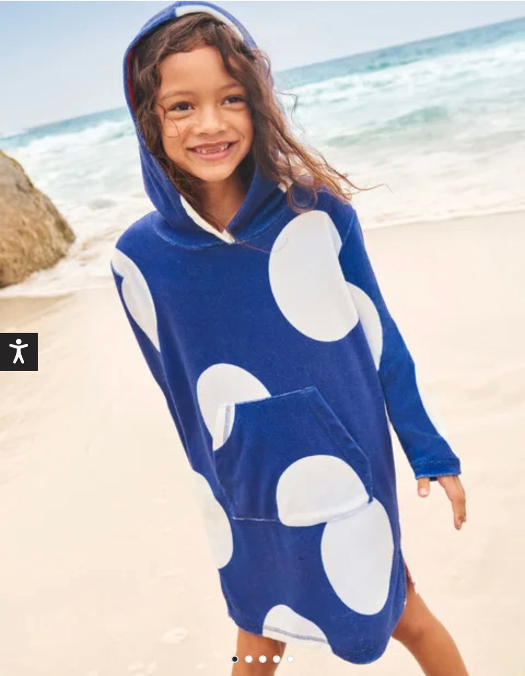 NWT Mini Boden Pattern Towelling Beach Dress