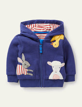 Load image into Gallery viewer, NWT Mini Boden Appliqué Hoodie
