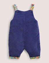 Load image into Gallery viewer, NWT Mini Boden Velvet Festive Dungaree
